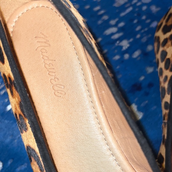 Madewell size 11 leopard print flats - Picture 2 of 5